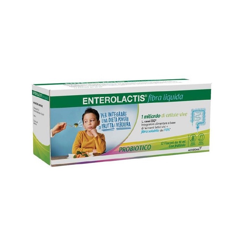 Enterolactis fibra liquida 12 flaconcini x 10 ml