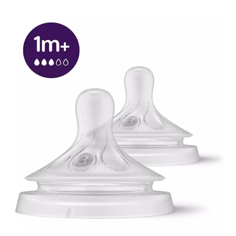 Avent tettarella natural 3,0 1m+ 2 pezzi