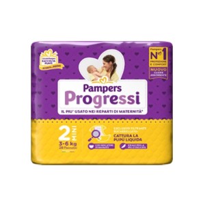Pampers progressi mini 28 pezzi