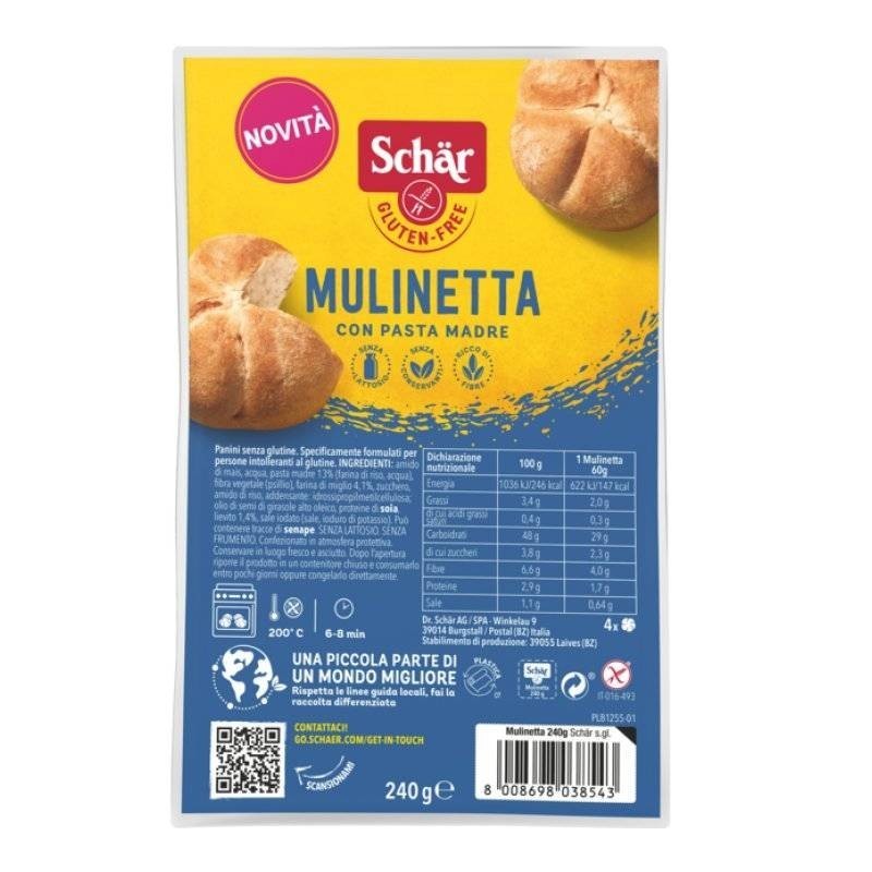 Schar mulinetta 4 pezzi da 60 g