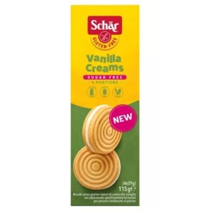 Schar sugar free vanilla creams 115 g
