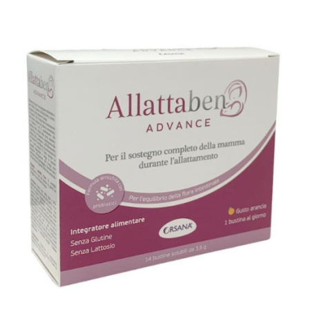 Allattaben advance 14 bustine da 3,5 g