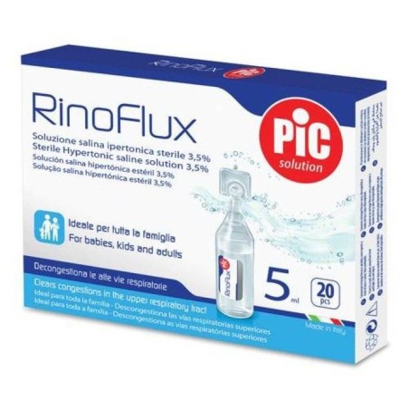 Rinoflux soluzione ipertonica nasale pic 20 fiale 5 ml