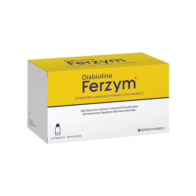 Disbioline ferzym 10 flaconcini da 8 ml