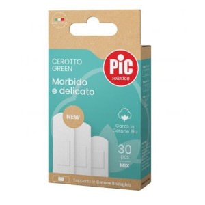 Cerotto pic green cotone bio mix 30 pezzi