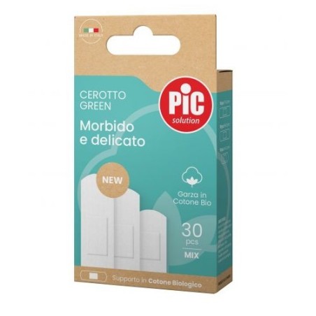 Cerotto pic green cotone bio mix 30 pezzi
