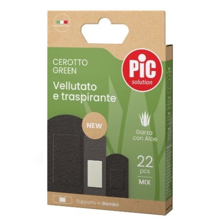 Cerotto pic green bambu' aloe mix 22 pezzi