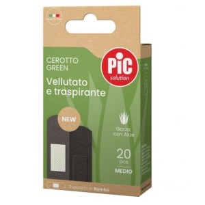 Cerotto pic green bambu' aloe medio 20 pezzi