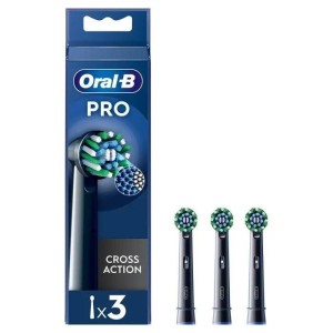 Oralb power refill eb50 crossaction black 3 pezzi