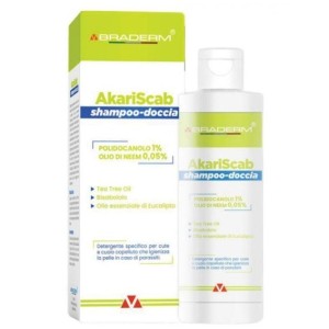 Akariscab shampoo doccia 150 ml braderm