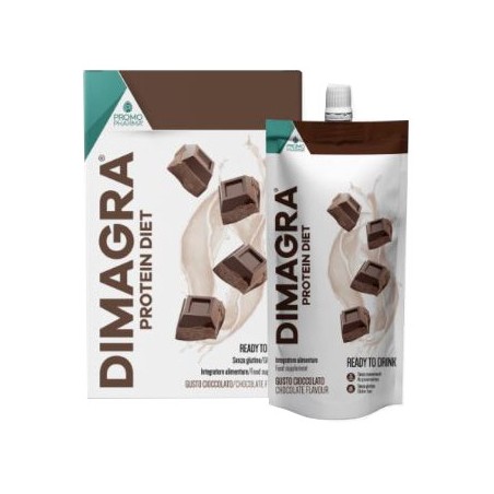 Dimagra protein diet cioccolato 7 pezzi da 220 g
