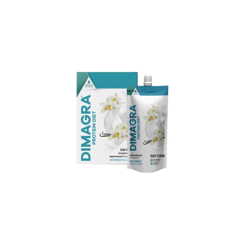 Dimagra protein diet vaniglia 7 pezzi da 220 g