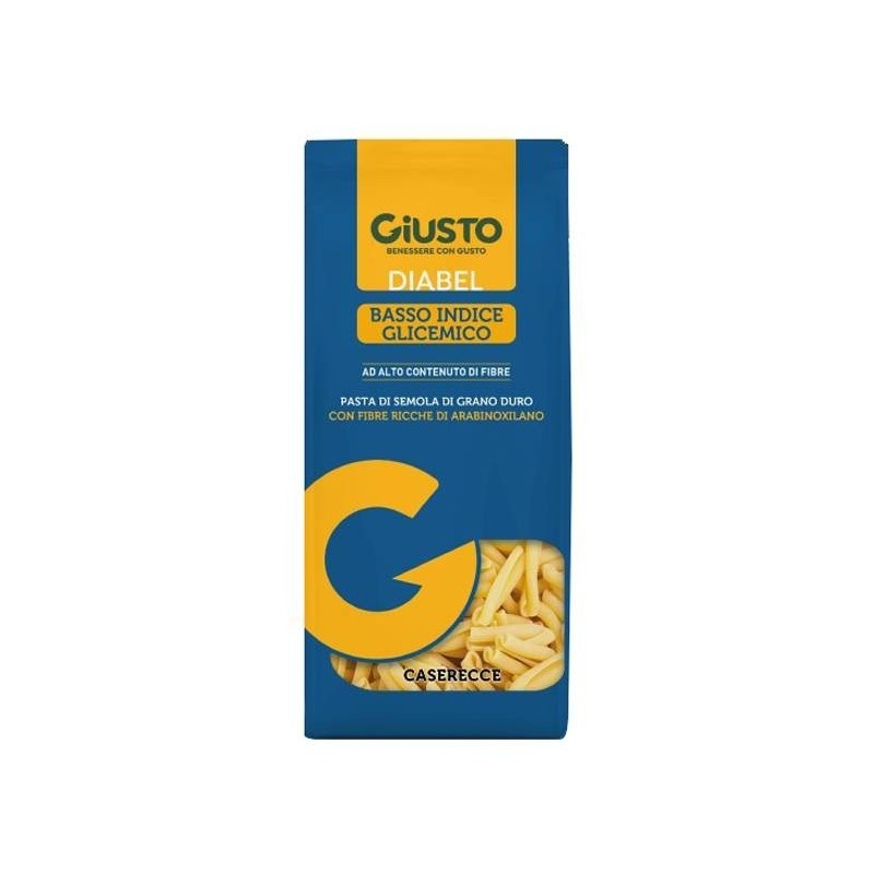 Giusto diabel basso indice glicemico pasta caserecce 400 g Giusto diabel basso indice glicemico pasta caserecce 400 g