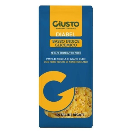 Giusto diabel basso indice glicemico pasta ditalini 400 g