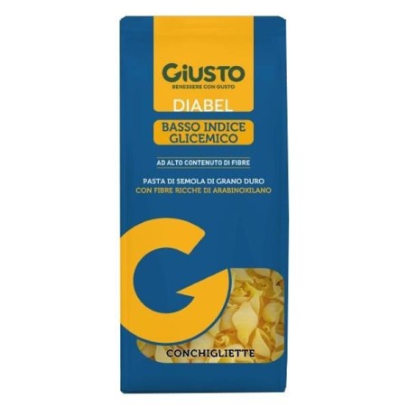 Giusto diabel basso indice glicemico pasta conchigliette 400g