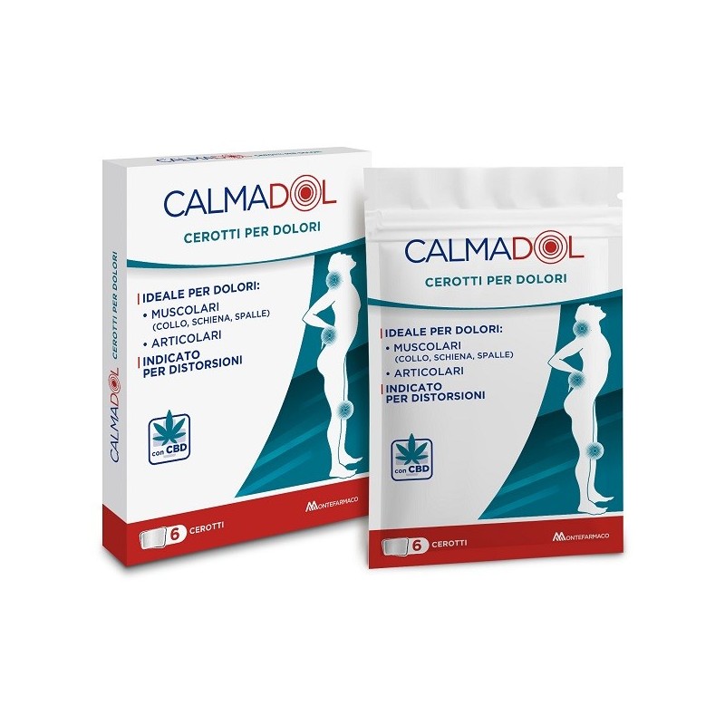 Calmadol cerotto per dolori 6 pezzi