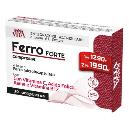 Sanavita ferro forte 30 compresse