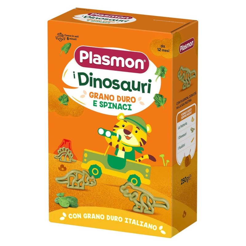 Plasmon pasta dinosauri e spinaci 250 g
