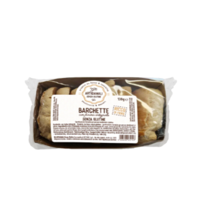 Gli artigianali barchette farina integrale 130 g Gli artigianali barchette farina integrale 130 g