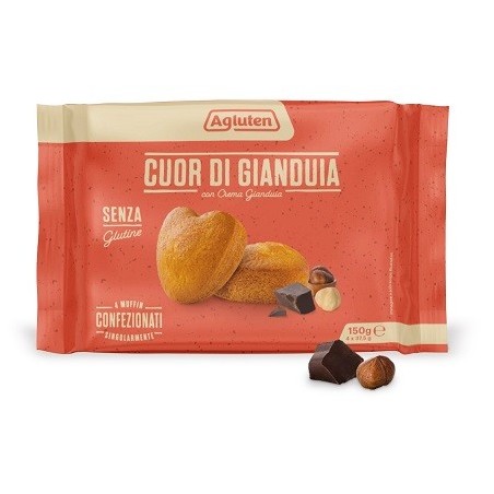 Agluten cuor di gianduia 150 g