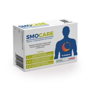 Smocare riposo e respirazione con flunor 10 stickpack da 3 g
