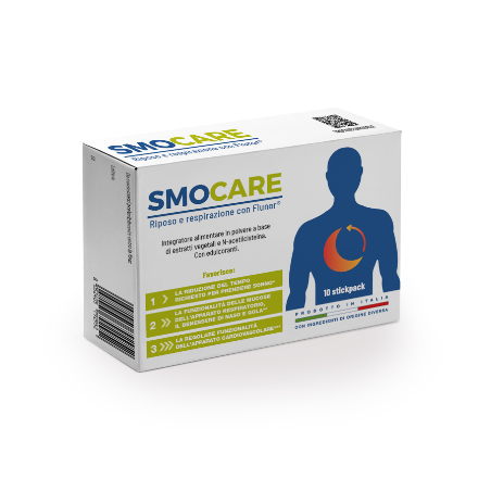 Smocare riposo e respirazione con flunor 10 stickpack da 3 g