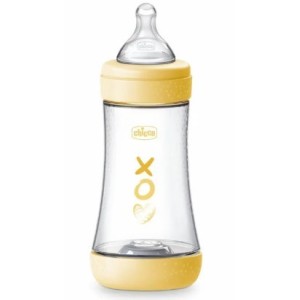 Chicco biberon p5 240ml med silicone uni