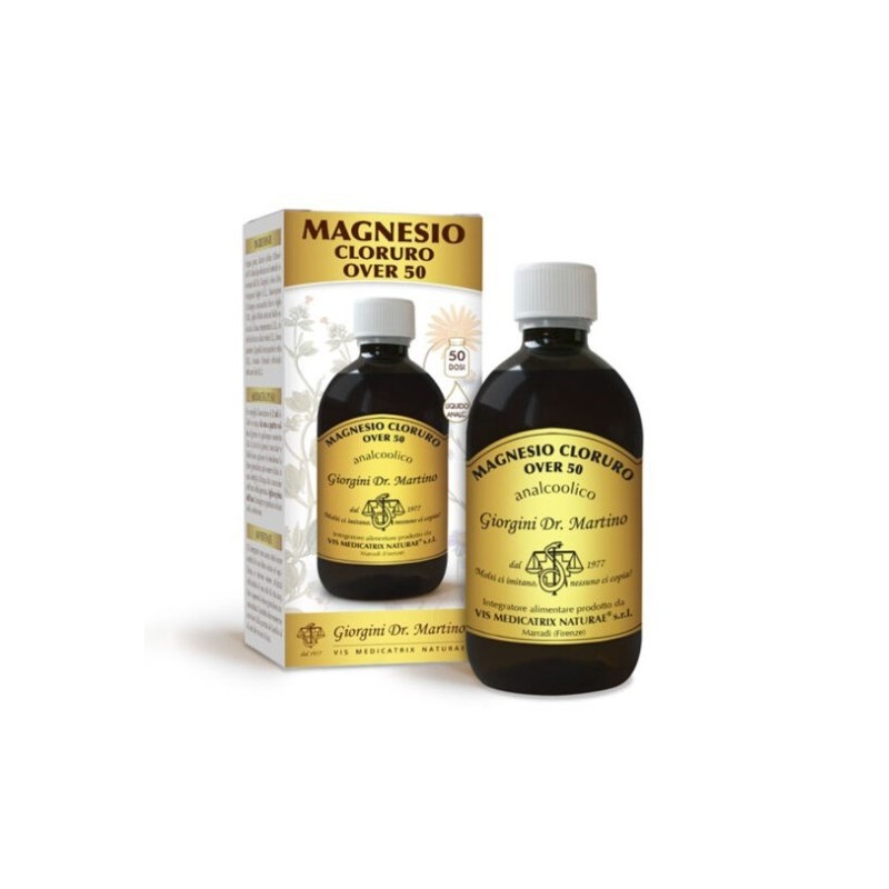 Magnesio cloruro over 50 500 ml liquido analcolico