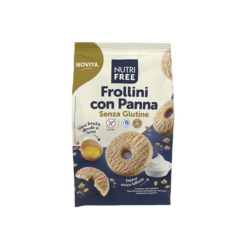 Nutrifree frollini com panna 250 g Nutrifree frollini com panna 250 g