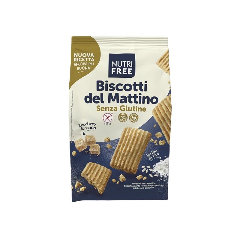 Nutrifree biscotti del mattino 300 g Nutrifree biscotti del mattino 300 g