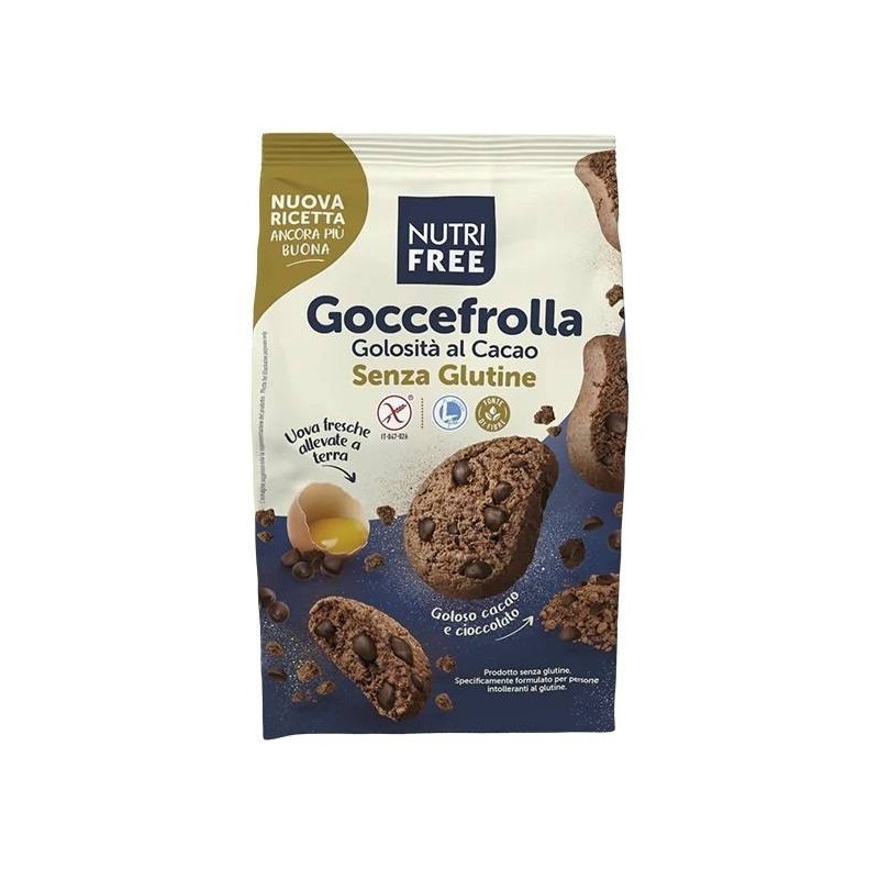 Nutrifree goccefrolla golosita' al cacao 300 g