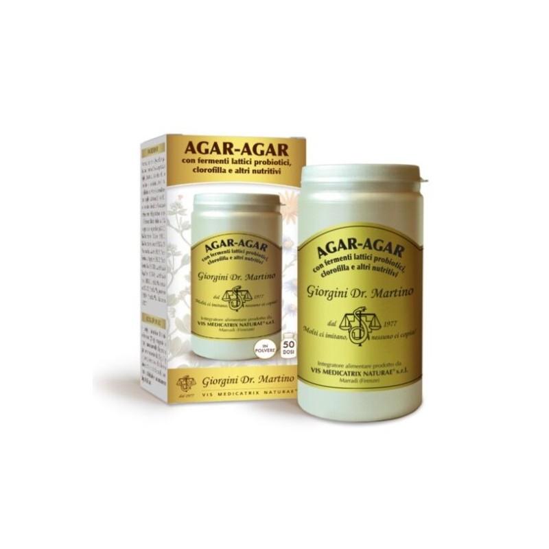 Agar-agar fermenti clorofilla nutritivi polvere solubile 150g