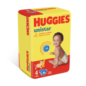 Huggies unistar base taglia 4 16 pezzi