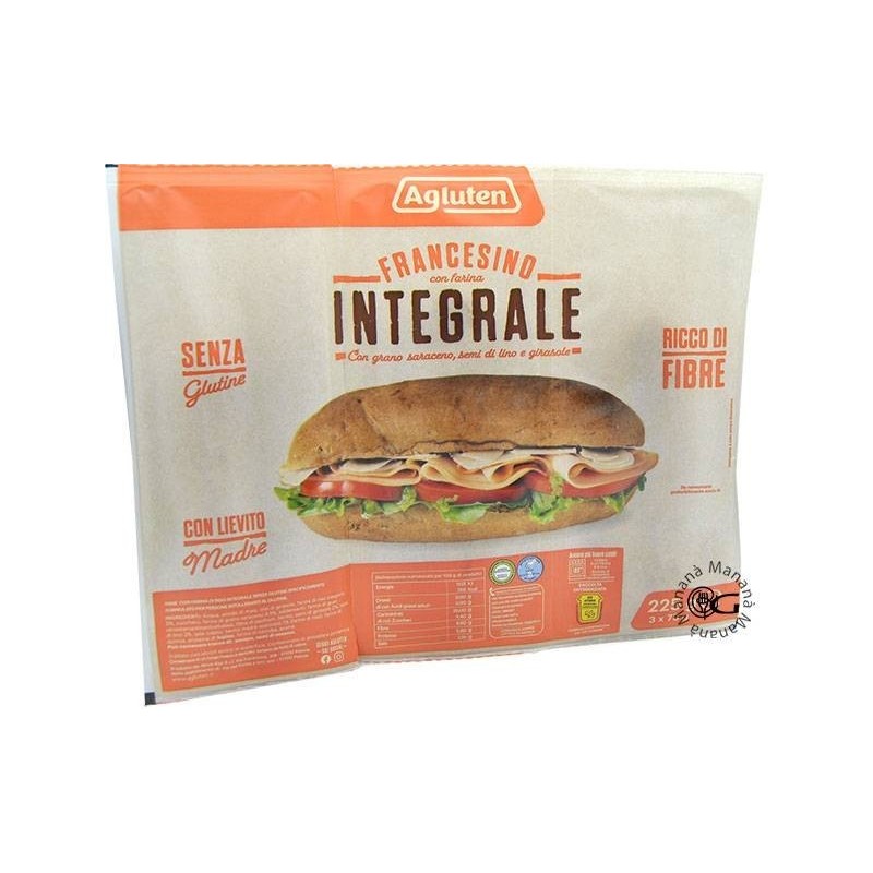 Agluten francesino farina integrale 225 g