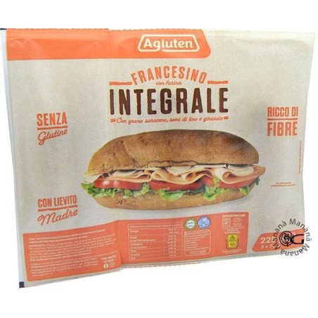 Agluten francesino farina integrale 225 g