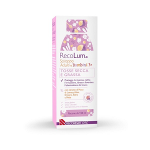 Recolum sciroppo tosse adulti-bambini 150 ml