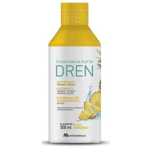 Pancia piatta dren 500 ml ananas