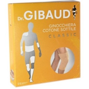 Ginocchiera in cotone sottile gibaud beige misura 3