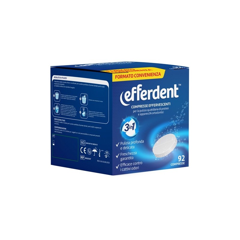 Efferdent 92 compresse effervescenti