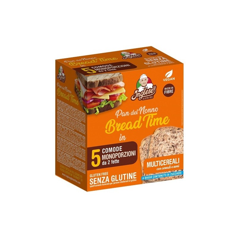 Inglese bread time multicereali 2 pezzi da 125 g