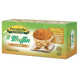 Farabella muffin classico 3 pezzi da 45 g
