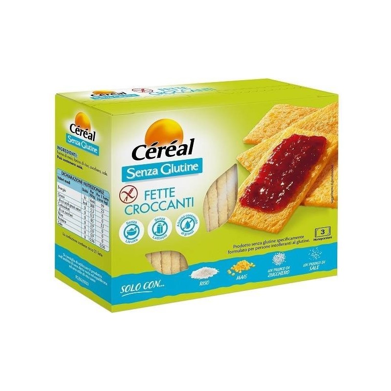Cereal fette croccanti 3 monoporzioni