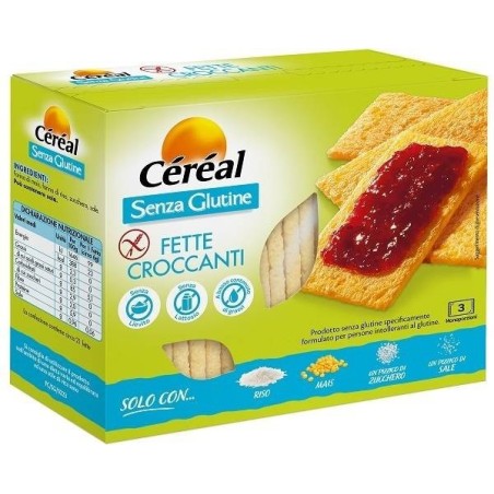 Cereal fette croccanti 3 monoporzioni