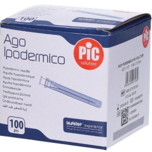 Ago ipodermico pic gauge 27 1/2 100 pezzi