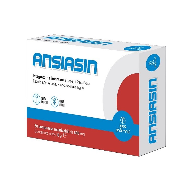 Ansiasin 30 compresse masticabili