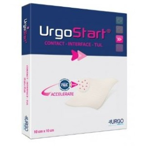 Medicazione non aderente urgostart contact 10x10 cm 3 pezzi