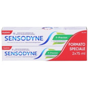 Sensodyne fresh mint tooth 2 pezzi da 75 ml