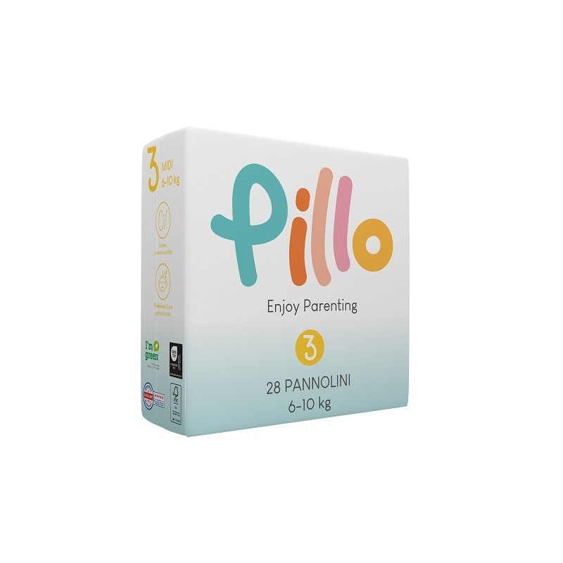Pillo enjoy pannolini midi 6 10 kg taglia 3 28 pezzi