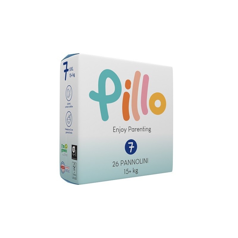Pillo enjoy pannolini xxl 15+ kg taglia 7 26 pezzi