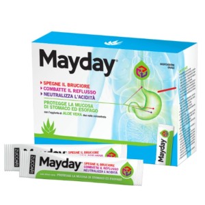 Mayday sospensione per uso orale alla menta 12 bustine 10 ml Mayday sospensione per uso orale alla menta 12 bustine 10 ml